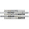monopole ceramica Keramický obklad v štýle tehly -JERICA-gris Mix - 7,50x28 cm sqm: 1 sqm > 66 sqm