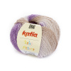 Katia BABY AZTECA Farba: 969/54 ... Fialová-béžová