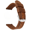 GAIRA Remienok na hodinky Army 3320 hnedý 22 mm