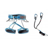 Ferrata set Ocún Twist Tech Captur Pro Swivel grey/blue XS-M