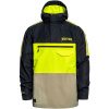 Horsefeathers NORMAN ATRIP JACKET čierna,béžová,žltá Pánska lyžiarska/snowboardová bunda M