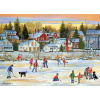 Puzzle Eurographics Puzzle Večerné korčuľovanie 1000 dielikov (628136654395)