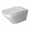Duravit DuraStyle - Závesné WC Rimless® 620x370 mm, biela 2542090000