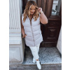 Dámska vesta Dstreet TY2923 MIRELLI šedofialová - BH Forever 5XL