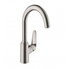 Hansgrohe Focus M42 Drezová batéria M421-H220, vzhľad nehrdzavejúcej ocele 71802800-HG