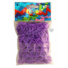 Gumičky Lila Rainbow Loom 600 kusov svetlofialové od 6 rokov