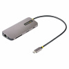 Loom in Bloom USB rozbočovač Startech 115B-USBC-MULTIPORT 4K Sivá 100 W
