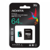 ADATA MICROSDXC 64GB AUSDX64GUI3V30SA2-RA1