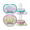Philips AVENT Cumlík Ultra air obrázok 0-6m dievča (dúha) 2ks 9017527