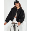 Čierna dámska oversize bomberka, ty4147-UNI UNI