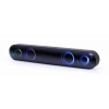 GEMBIRD Soundbar SPKBT-BAR400L, Bluetooth, 2x5W, LED podsvícení, černá SPKBT-BAR400L