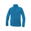Mikina CXS GRANBY CHILD, detská, fleece, azúrovo modrá, veľ. 150