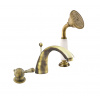 LABE - Vaňová batéria 3-otvorová, Stará mosadz (Bronz) L469.0SSM, RAV Slezák Farba: Stará mosadz (Bronz), Rozmer: 1/2