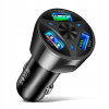 Rýchla Nabíjačka do auta QC 3.0 3xUSB do auta
