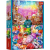 TREFL Puzzle Vesmír a kryštály 2x500 dielikov