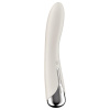 Satisfyer Spinning Vibe 1 - rotujúci G-bod vibrátor (béžový)