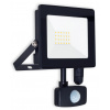 L1SFL LED SMD 20 W reflektor + PIR senzor PROFI SLIM (L1SFL LED 20W, 1800 lm, 4000 K, IP 44, CN-čierny)