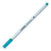 Vláknový fix s flexibilným štetcovým hrotom STABILO Pen 68 brush svetlo modrá [1 ks]
