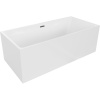 Mexen Nita voľne stojaca vaňa 170 x 80 cm, biela, prepad gun gray brúsený - 52091708000-66