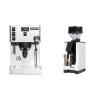 Rancilio Silvia PRO X + Eureka Mignon Zero, BL white