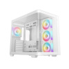 DEEPCOOL Case CG530U 4F WH, ATX, Průhledná bočnice, 4x120mm ARGB Fan, bílá R-CG530U-WHAGA4-G Deepcool