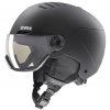Lyžiarska prilba Uvex WANTED VISOR PRE V S1-S3, black Helmy vel.: L / 58-61