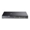 TP-LINK TP-Link Omada SG6428XHP sieťový prepínač Riadený L3 Gigabit Ethernet (10/100/1000) Podpora napájania cez Ethernet (PoE) 1U Čierna (SG6428XHP)