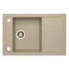 Alveus FORMIC 30 kuchynský granitový drez so sifónom 76x50 - G-02 Pebble 1108028