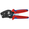 KNIPEX 97 53 09 Samonastaviteľné kliešte na lisovanie kábl. koncoviek s čelným zavádzaním