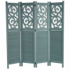 Design-Shop Paraván Shabby vintage Istambul - 170 x 160 cm - Zelená