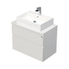 Kúpeľňová skrinka s umývadlom Intedoor LETTY 80 cm LE DESK 80 2Z