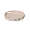 Plastový podnos Yen Beige 33 cm