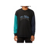 GLOBE mikina - Off Side Crew Black (BLK) veľkosť: L