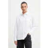 Calvin Klein Jeans košeľa dámska bavlnená LV047F102G biela XS