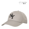Fabric Classic NY Baseball Cap Mens Light Grey Mens
