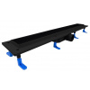 HOPA Odtokový žľab STANDARDline BLACK 2v1 (vloženie dlažby) Rozmer A - 70 cm, Variant roštu - Klasszik OLPZLABST69BK