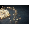 Reťaz MagicHome Vianoce Twisted Stars, 180 micro star LED teplá biela, jednoduché svietenie, 230V