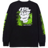 pánske tričko HUF DUB MASTER LS TEE Black M
