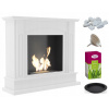 Bio -fireplace krb vo februári biela aromaterapia (Bio -fireplace krb vo februári biela aromaterapia)