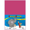 Stepa Kresliaci kartón A3 50ks 180g ružový
