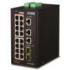 PLANET Technology Planet IGS-20160HPT, 18x 1000Base-T, 16x PoE