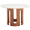 Livetastic JEDÁLENSKÝ STÔL, akácia, farba vlašského orecha, 120/120/76 cm - Jedálenské programy - 001071012301