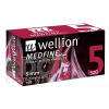 Wellion MEDFINE plus PENNEEDLES 5 mm, 32G ihla na aplikáciu inzulínu pomocou pera 1x100 ks