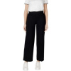 Street One Padavé nohavice Front pocket Straight leg HW P 378899 Čierna
