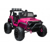RAMIZ Elektrické autíčko - Jeep JC666 - lakované - ružové - 2x200W - 2x12V7Ah - 2023