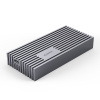 AppleMix ORICO M234C3-U4-GY - USB 4.0 - 40 Gb/s + kábel - hliník - sivá