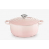 Le Creuset Signature - Pekáč kruhový s pokrievkou, objem 2,4 l, shell pink 21177207774430
