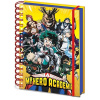 Pyramid International Zápisník My Hero Academia Radial Character Burst A5
