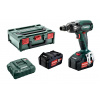 METABO Aku rázový uťahovák SSW 18 LTX 400 BL 2x5,2 Ah