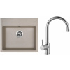 Set Sinks G9029 (dřez Solo 560 Avena 29 + baterie Vitalia Chrom - lesklý)